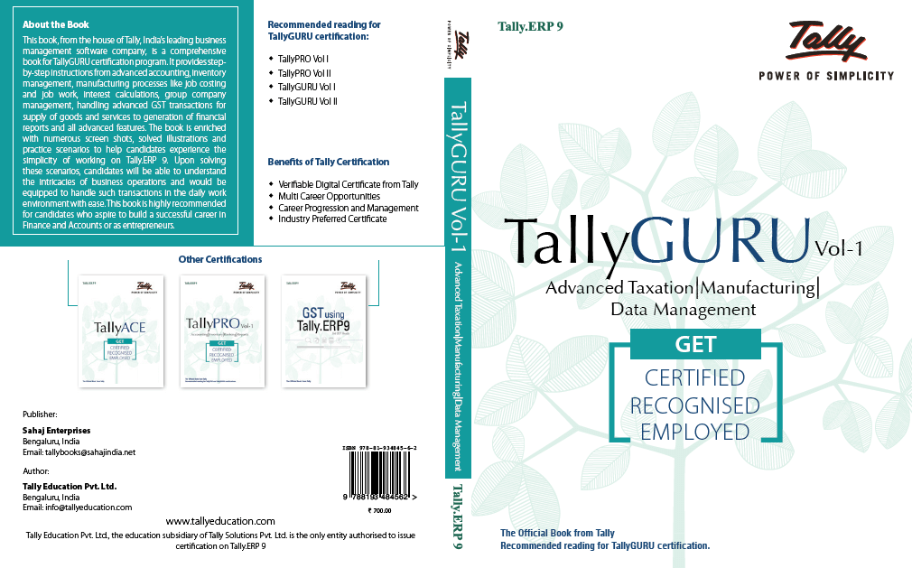 Tally Guru Vol.1