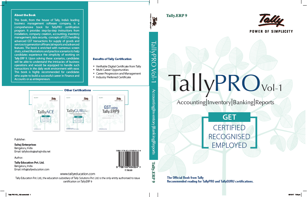 Tally PRO Vol.1